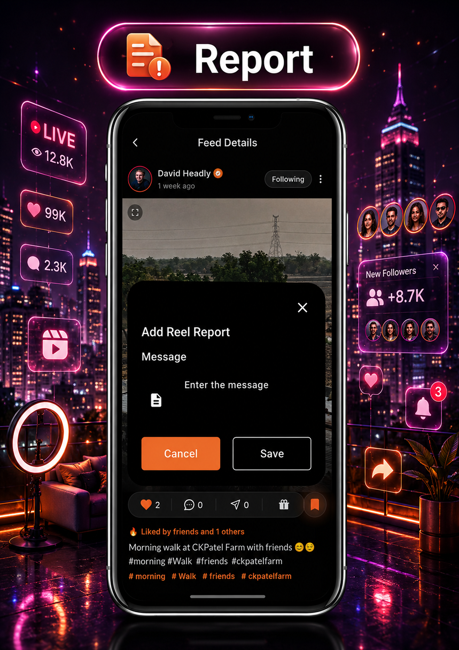 DTTrends – TikTok Clone | Reels, Live Streaming, PK Battle, Story, Feed, Chat | Flutter App - 20