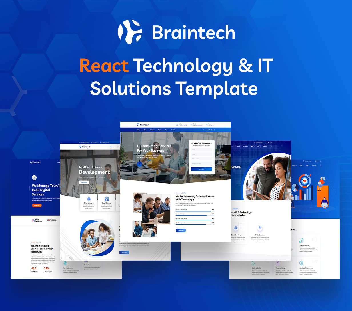 Braintech - Technology & IT Solutions HTML Template
