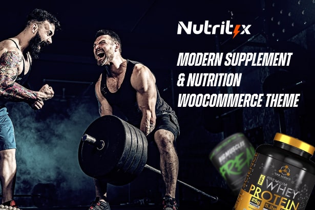 Nutritix – best WooCommerce theme for nutritional supplements