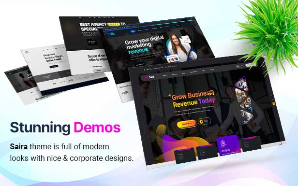 Saira - Digital Agency WordPress Theme - 7