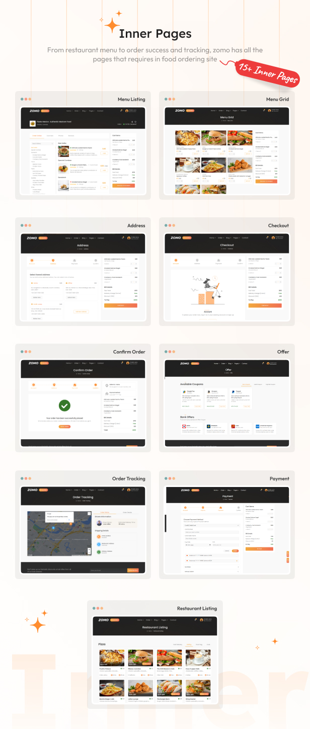 Zomo – Online Food Delivery Html Template