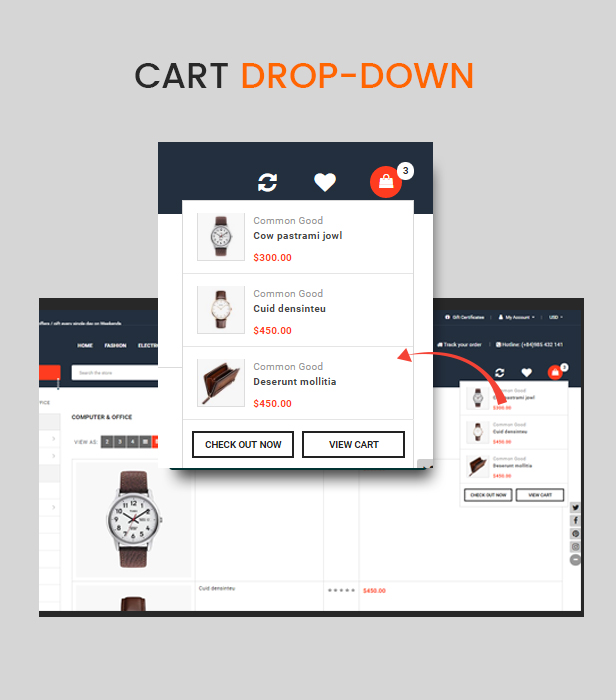 eMarket - Multipurpose StenCil BigCommerce Theme with Google AMP Ready