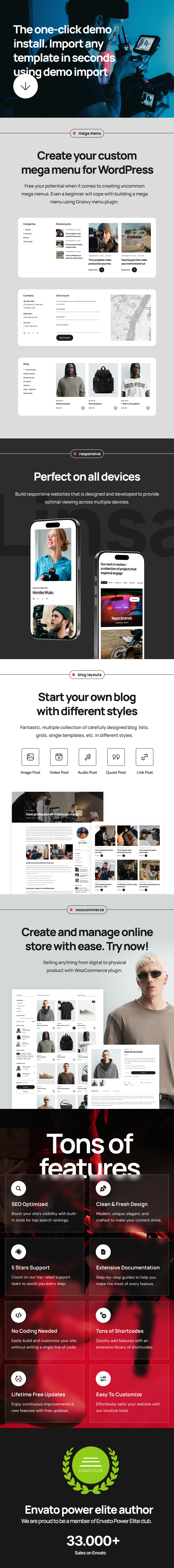 Linsa - Video Production WordPress Theme - 2