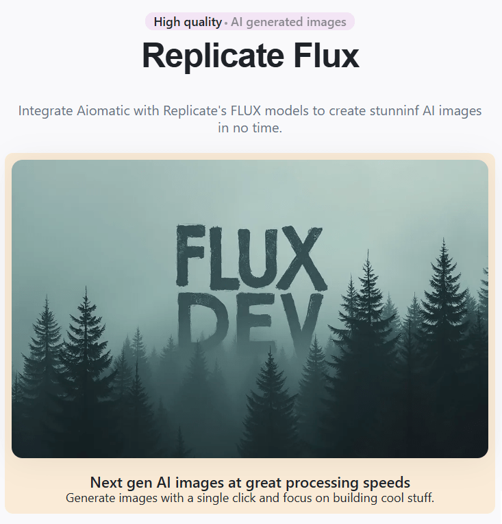 Replicate Flux