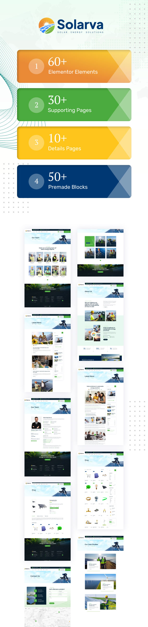 Solarva - Ecology & Solar Energy Theme - 6