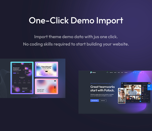 Pollock | Creative Multipurpose WordPress Theme