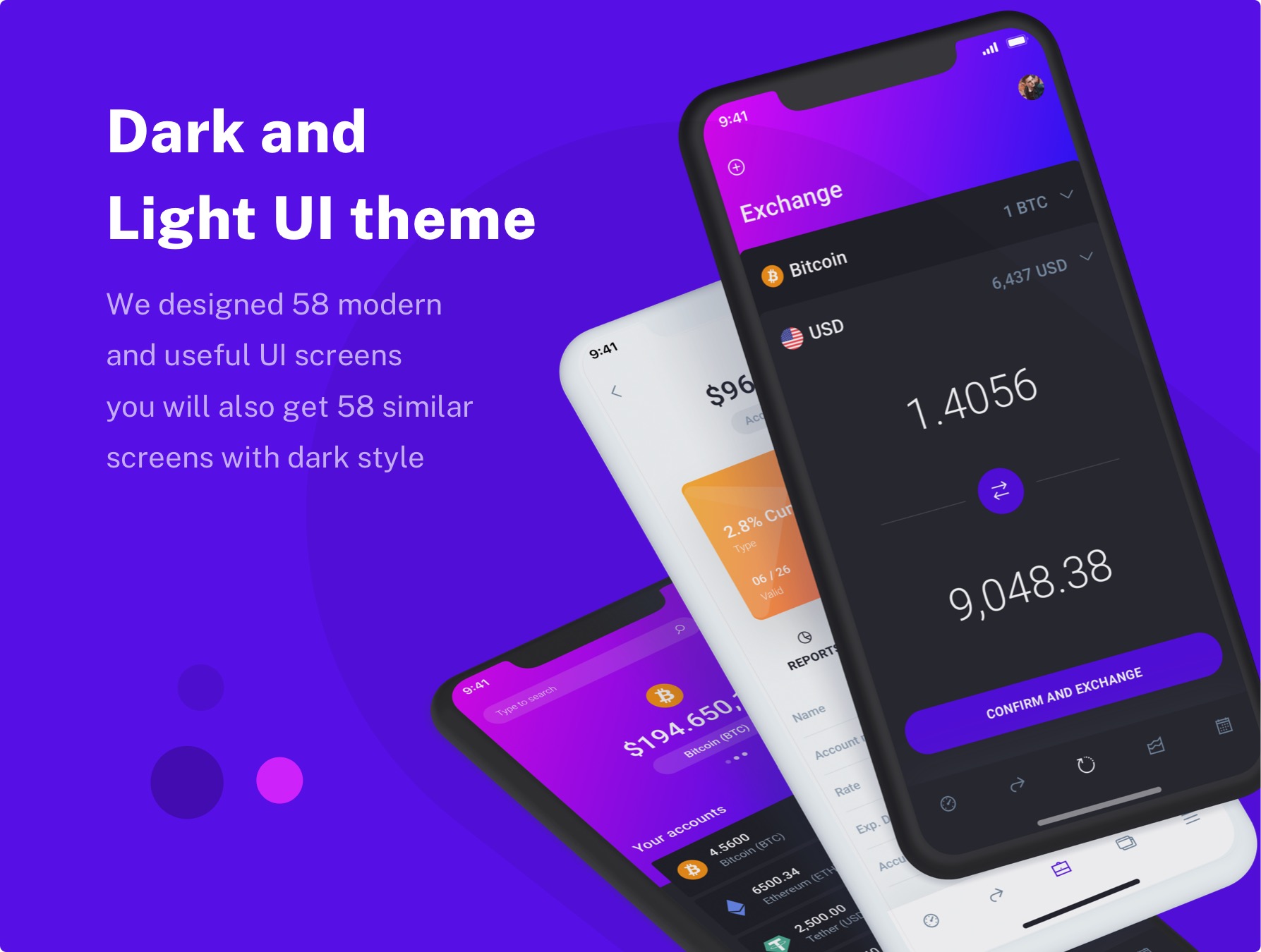 IOWalley - Mobile UI kit for Banking Apps & Crypto Wallets - 7