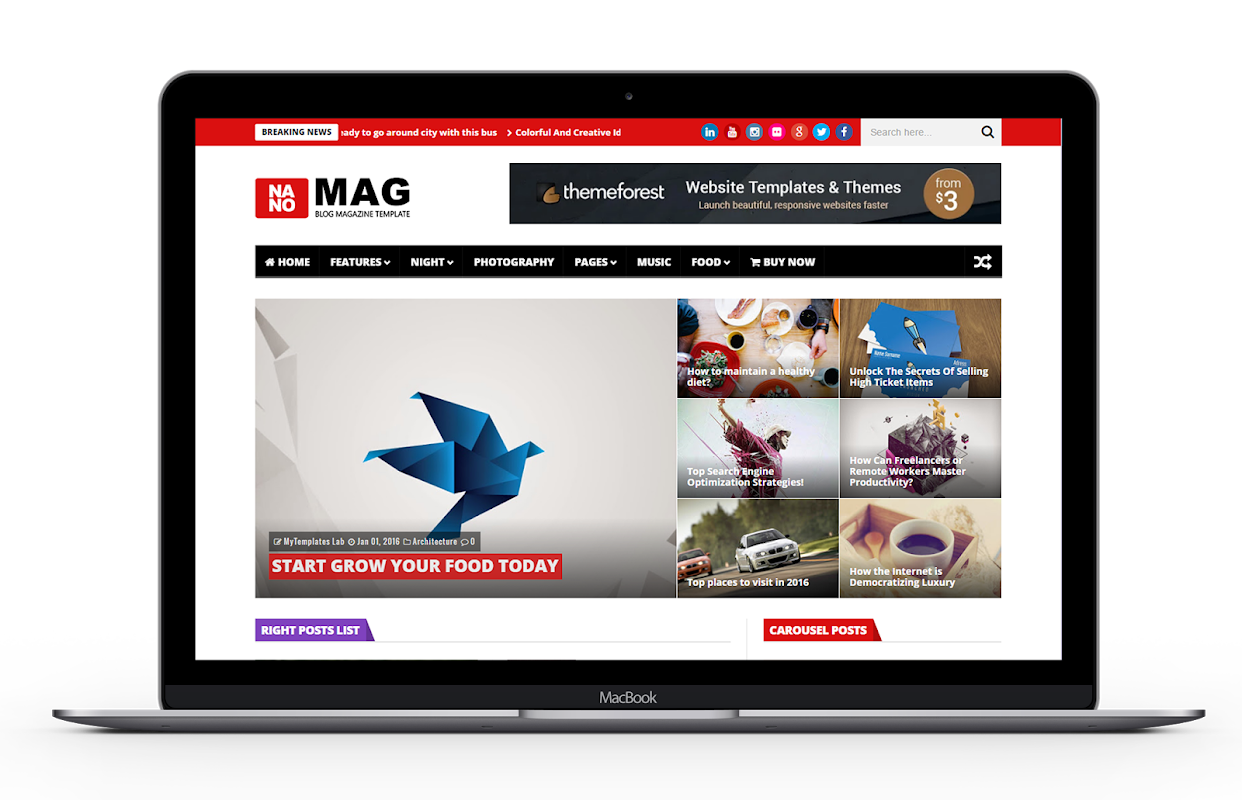 Recent version. News web Template. News шаблон. Website Template News. Template web News free