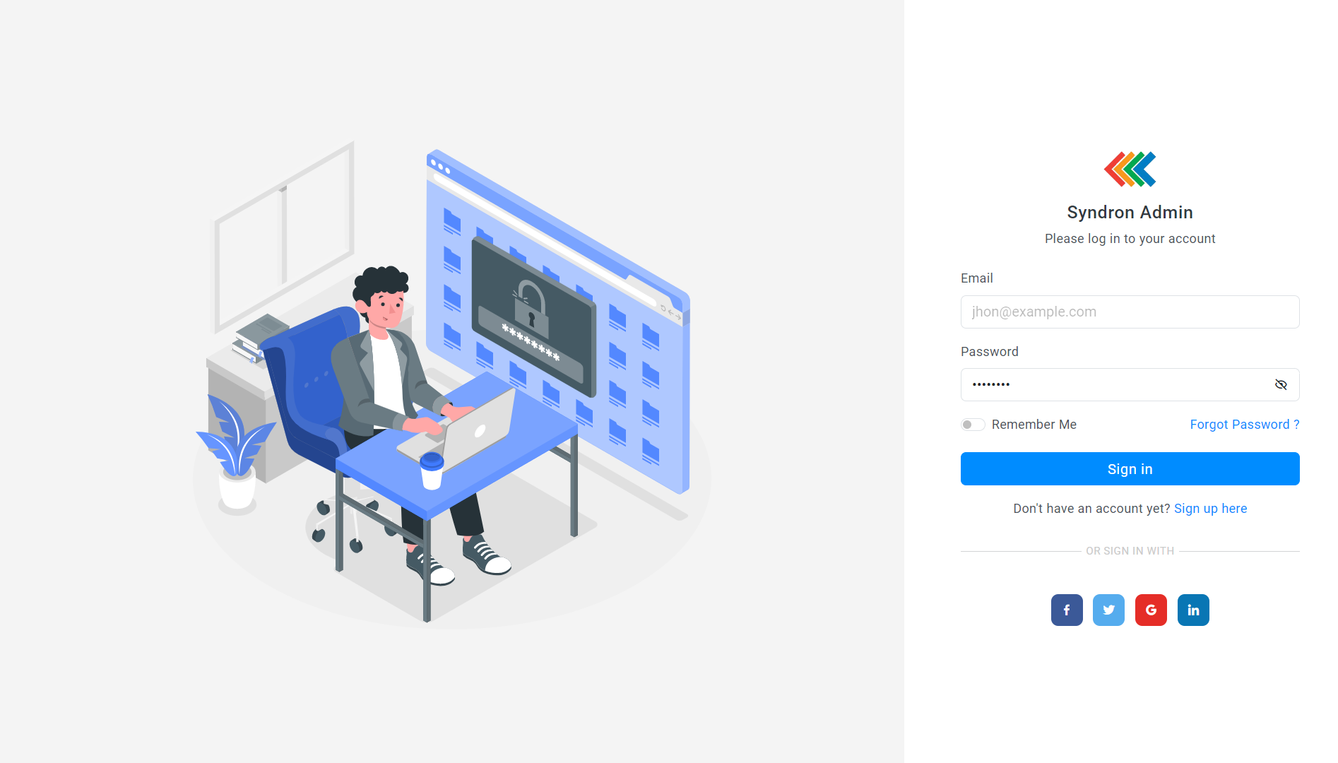 Syndron - Bootstrap5 Admin + eCommerce Template - 12