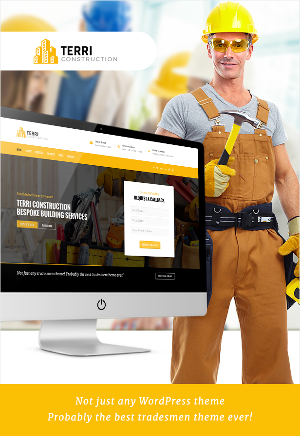 Terri Construction WordPress Theme