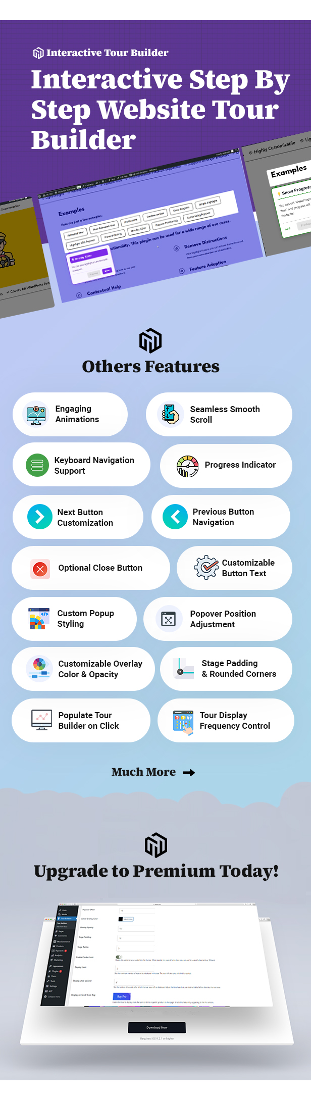 WordPress Interactive Step by Step Website Tour Builder - 3