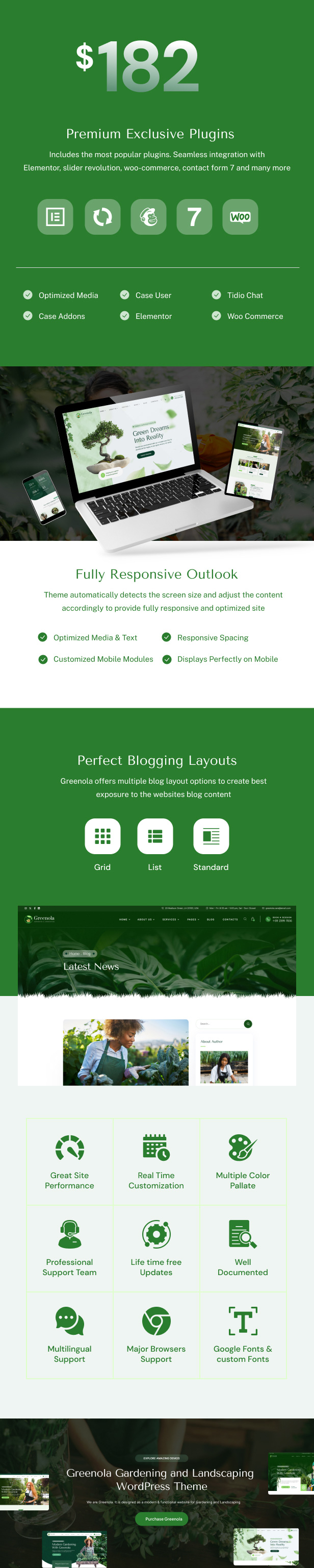 Greenola - Landscape Gardening WordPress Theme - 6