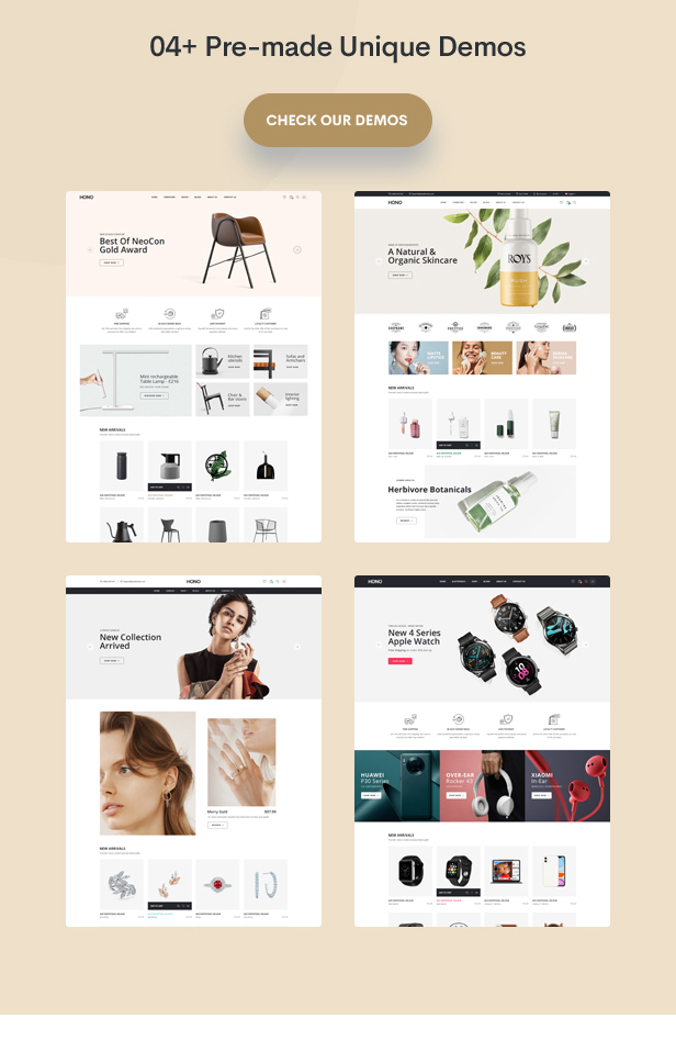 Hono - Multipurpose WooCommerce WordPress Theme