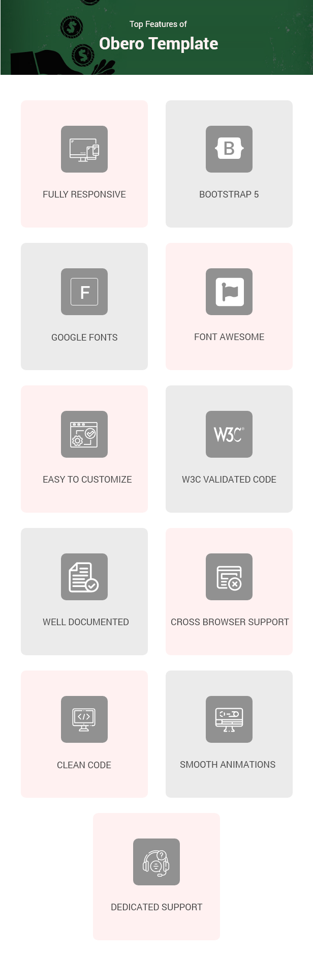 Obero - Digital Agency Bootstrap HTML Template - 2