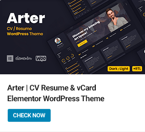 Arter WordPress Theme