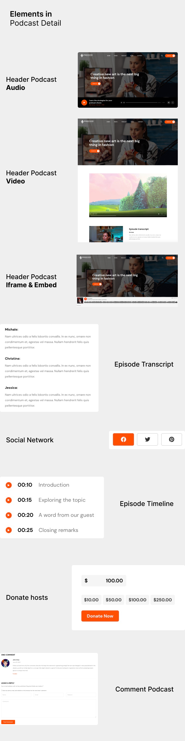 Podcast WordPress Theme