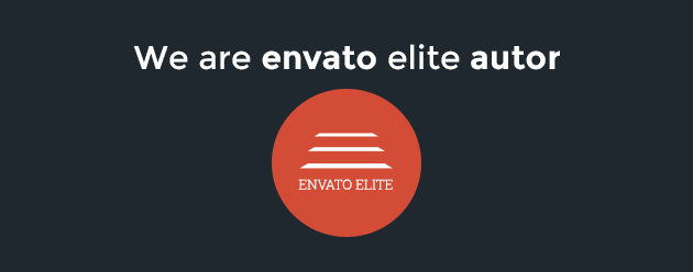 We are Envato Themeforest Elite Author