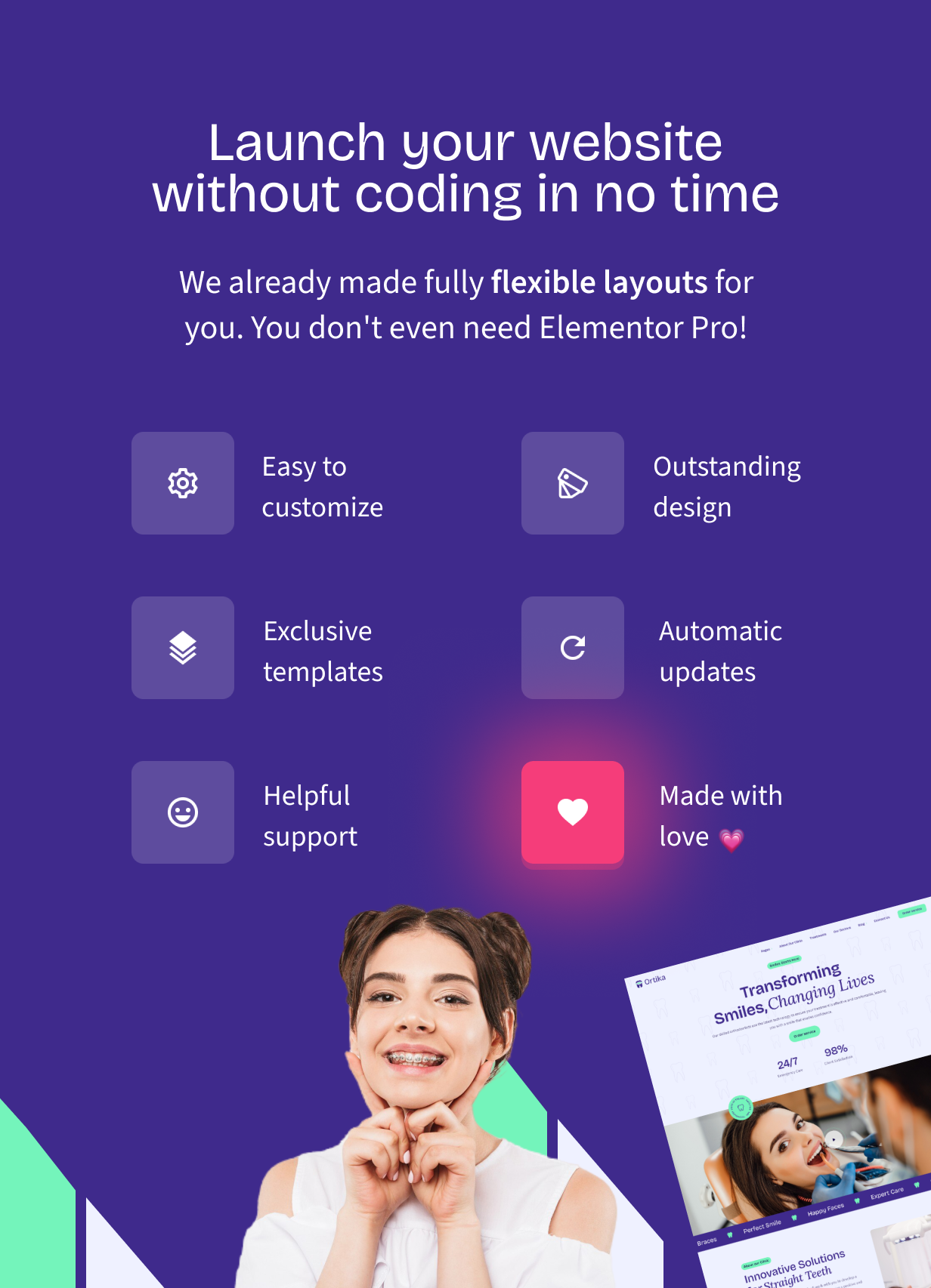 Ortika - Dentist & Orthodontics WordPress Theme