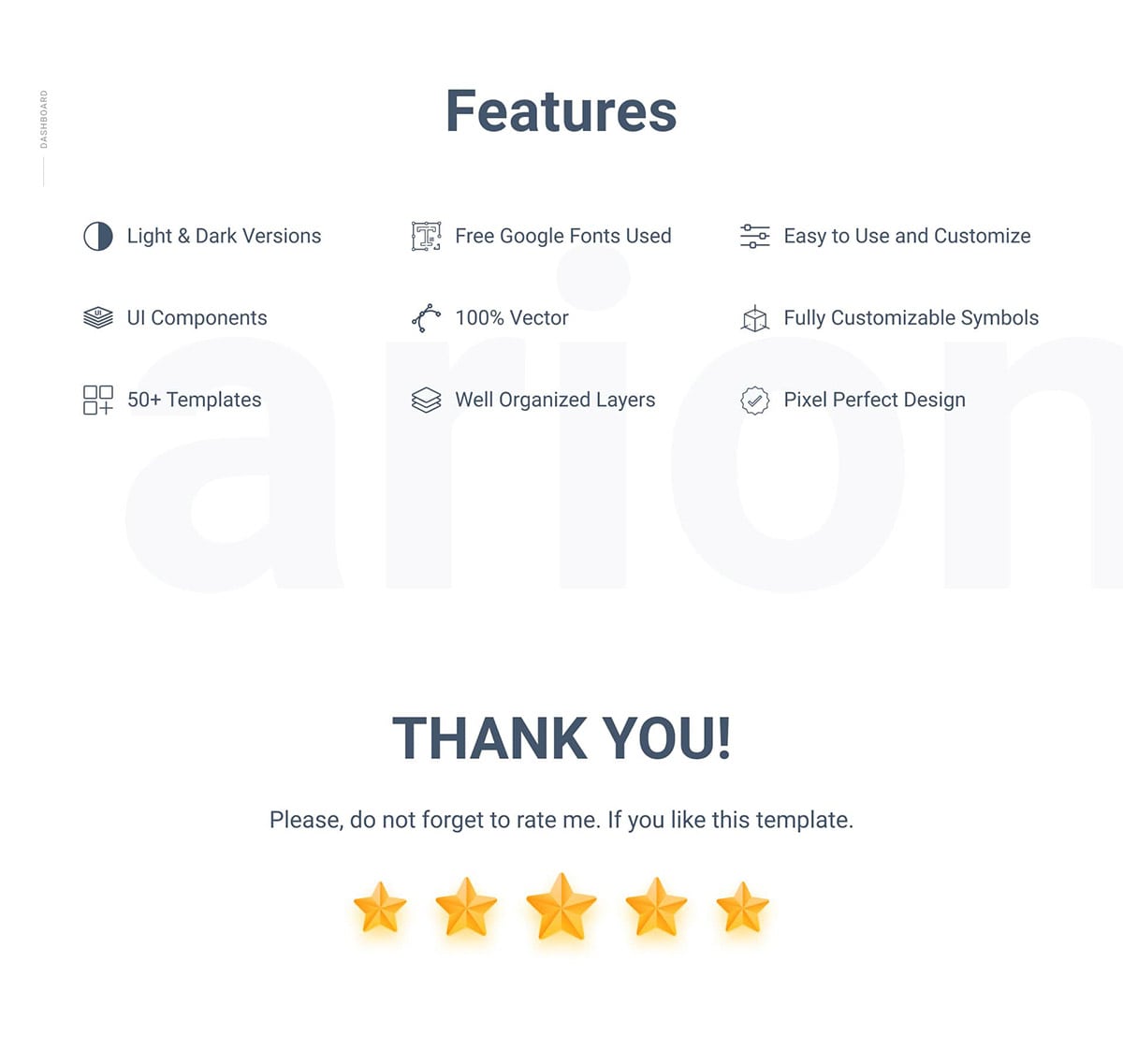 arion - dashboard