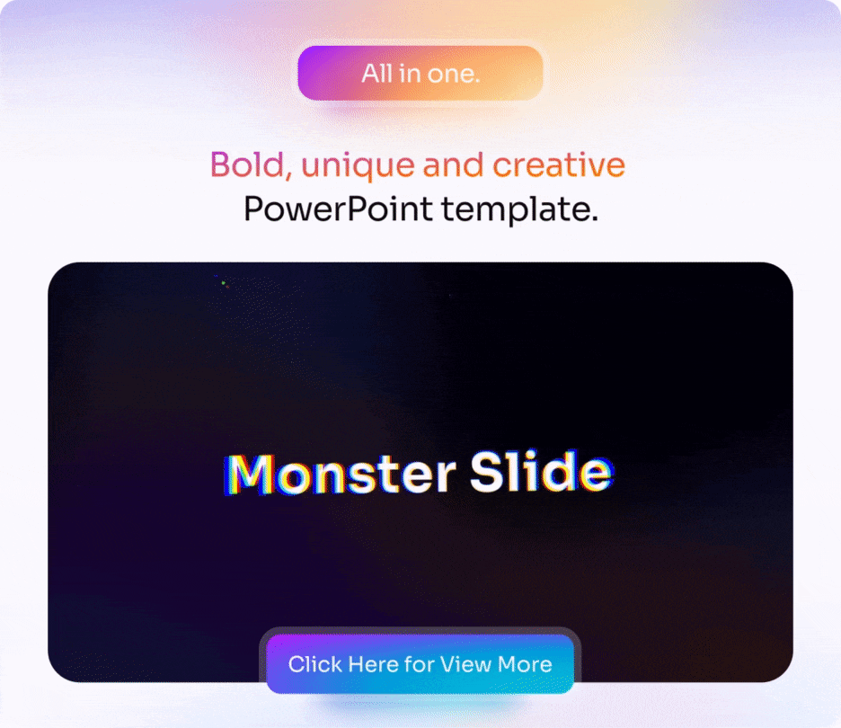 Monster Slides Premium PowerPoint Presentation Template - 4