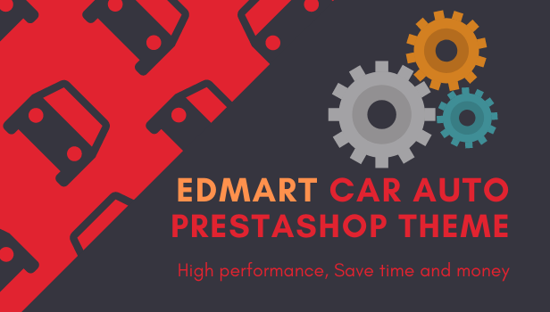 Edmart - Auto Parts &  Cars Store Prestashop Theme