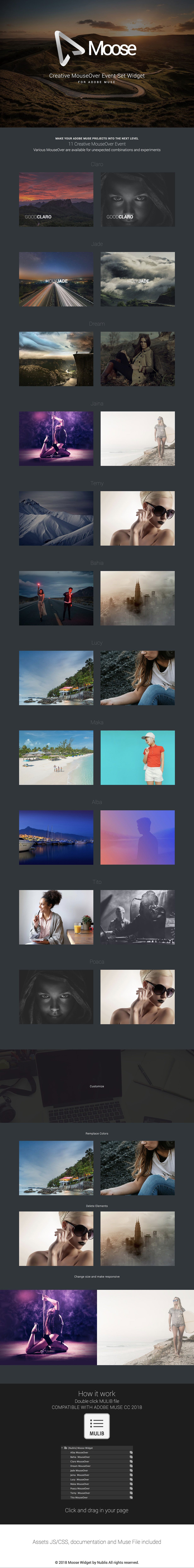 Moose Adobe Muse Widget - 1