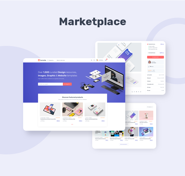 Cartzilla - Digital Marketplace & Grocery Store WordPress Theme - 1