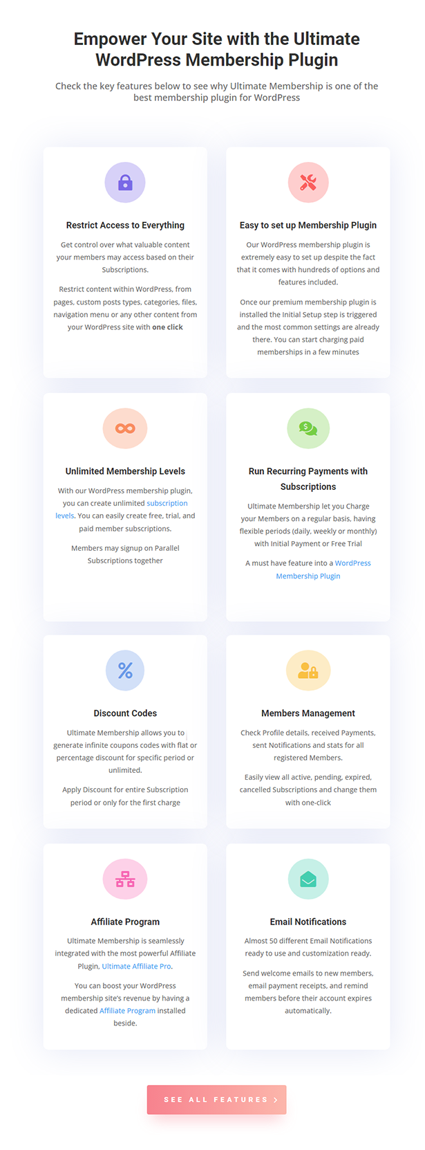 WordPress Membership Plugin – Ultimate Membership - Restrict Content & Recurring Subscriptions - 3
