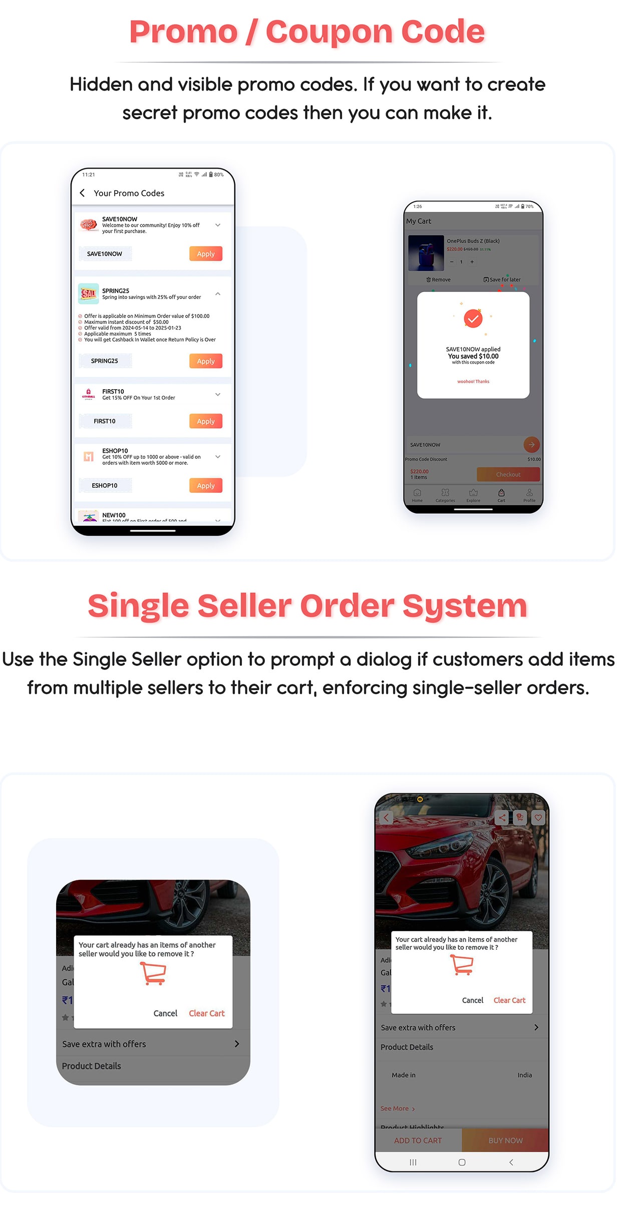 eShop - Multi Vendor eCommerce App & eCommerce Vendor Marketplace Flutter App - 34