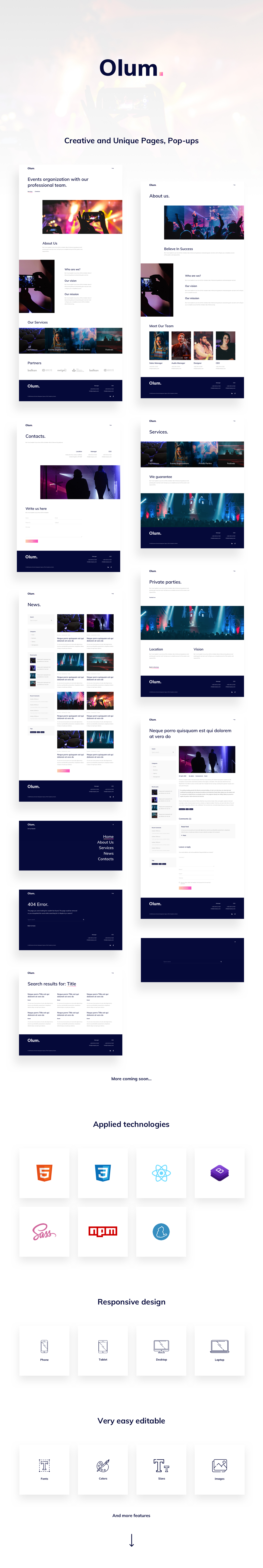 Olum React JS Presentation