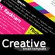 Creative email template