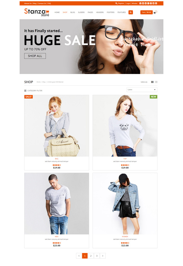 Stanza Store – Responsive eCommerce HTML 5 Template - 9