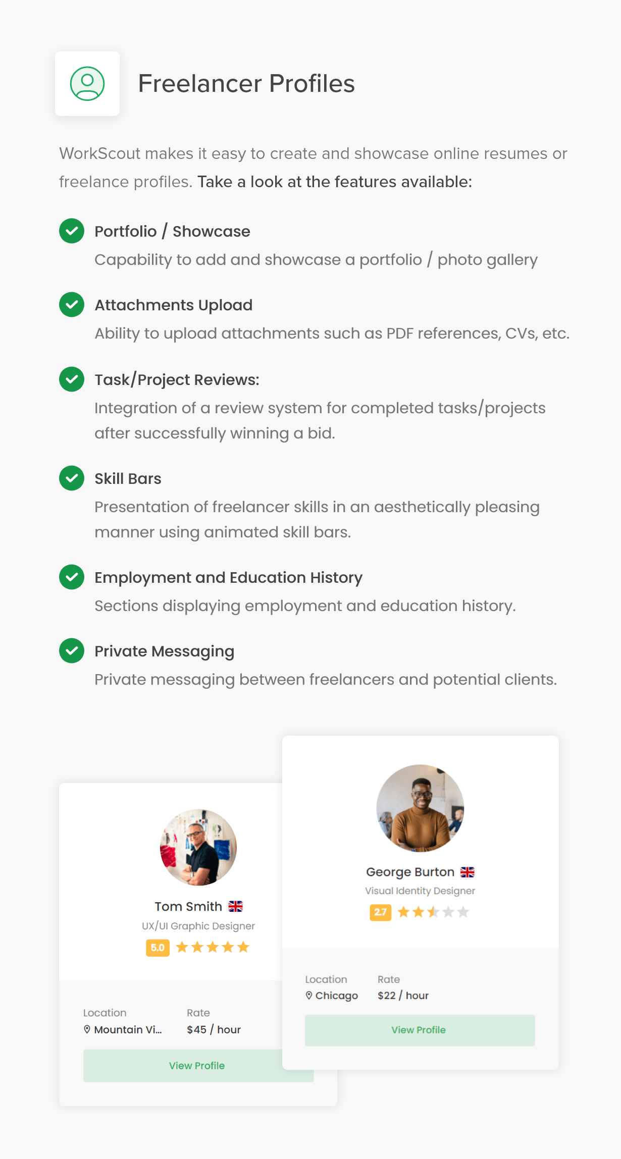 WorkScout - Job Board & Freelance Marketplace WordPress Theme - 13