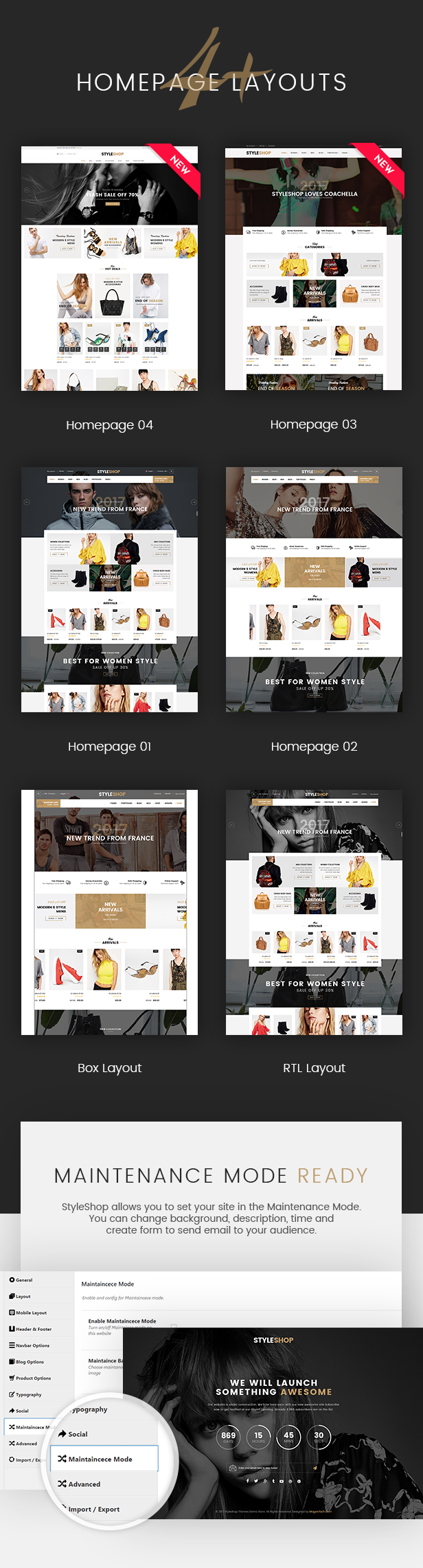 SW StyleShop - HomePages