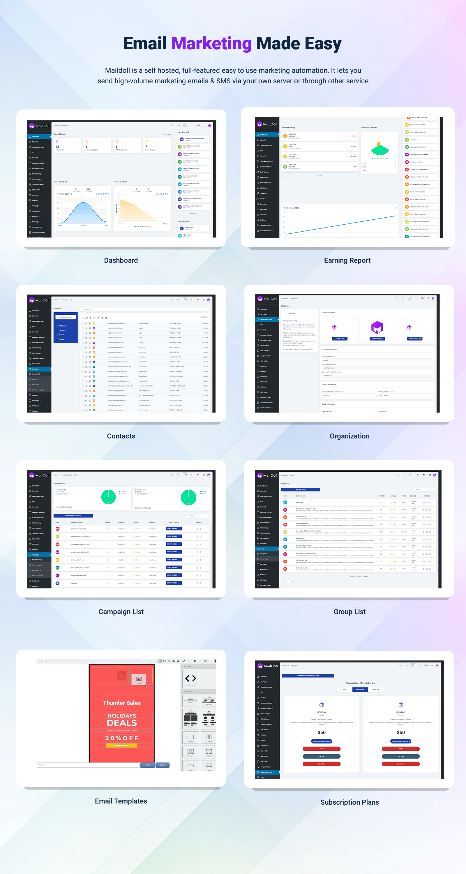 Maildoll- Email Marketing Application & Email Marketing Software