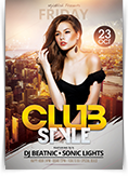 Club Style Flyer