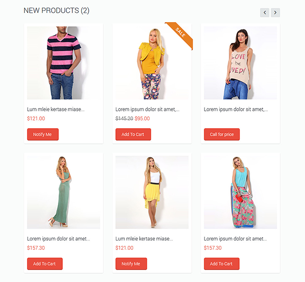 Flatastic Responsive Multipurpose VirtueMart Theme