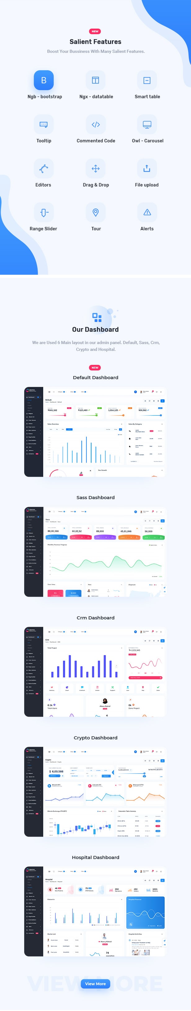 Compost Angular Admin Dashboard theme