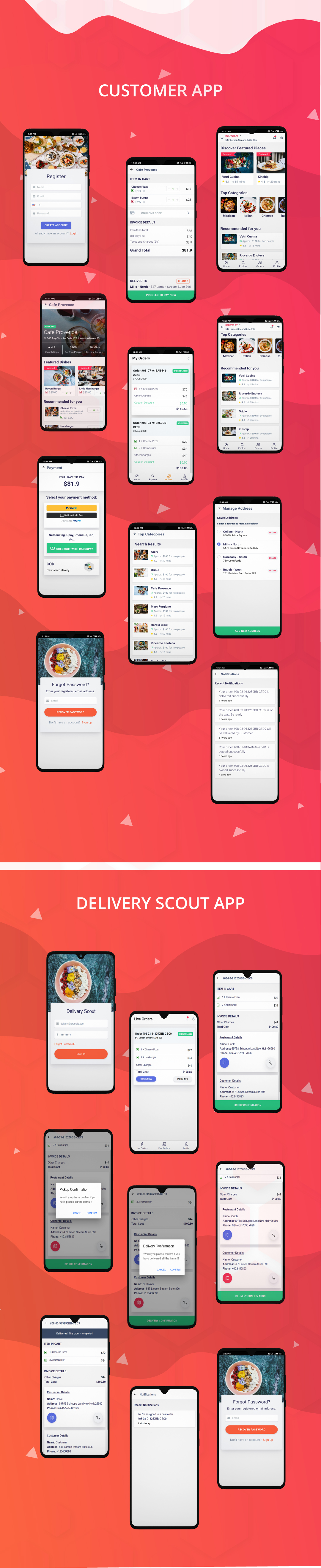 Screenshots - Foodlicious