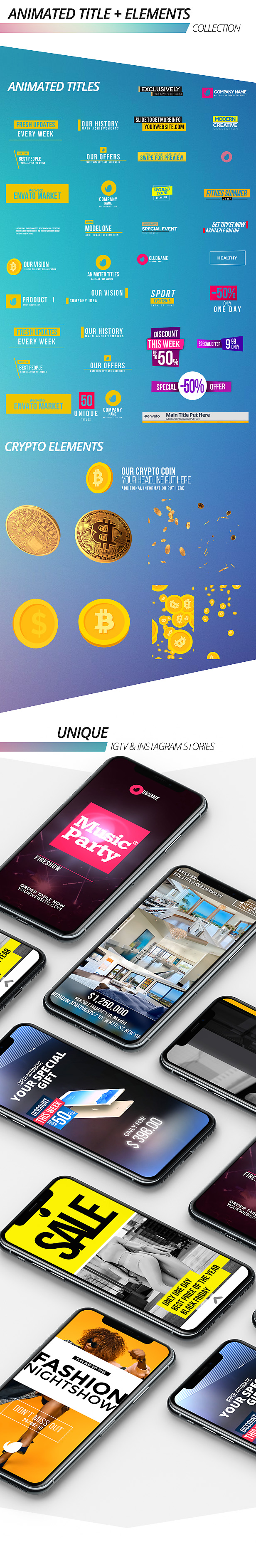 Favorite IGTV / Instagram Stories Pack 2.2 - 3