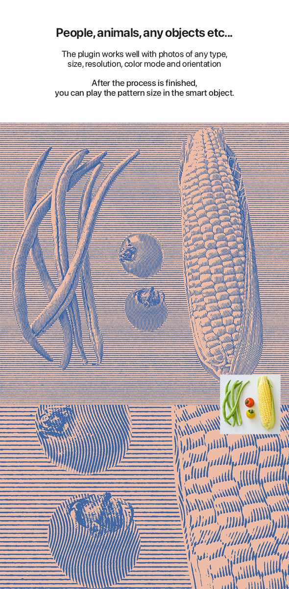 Engraver Halftone Pro Photoshop Action