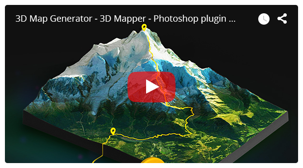 3D Map Generator - 3D Mapper - Photoshop Plug-in - 17