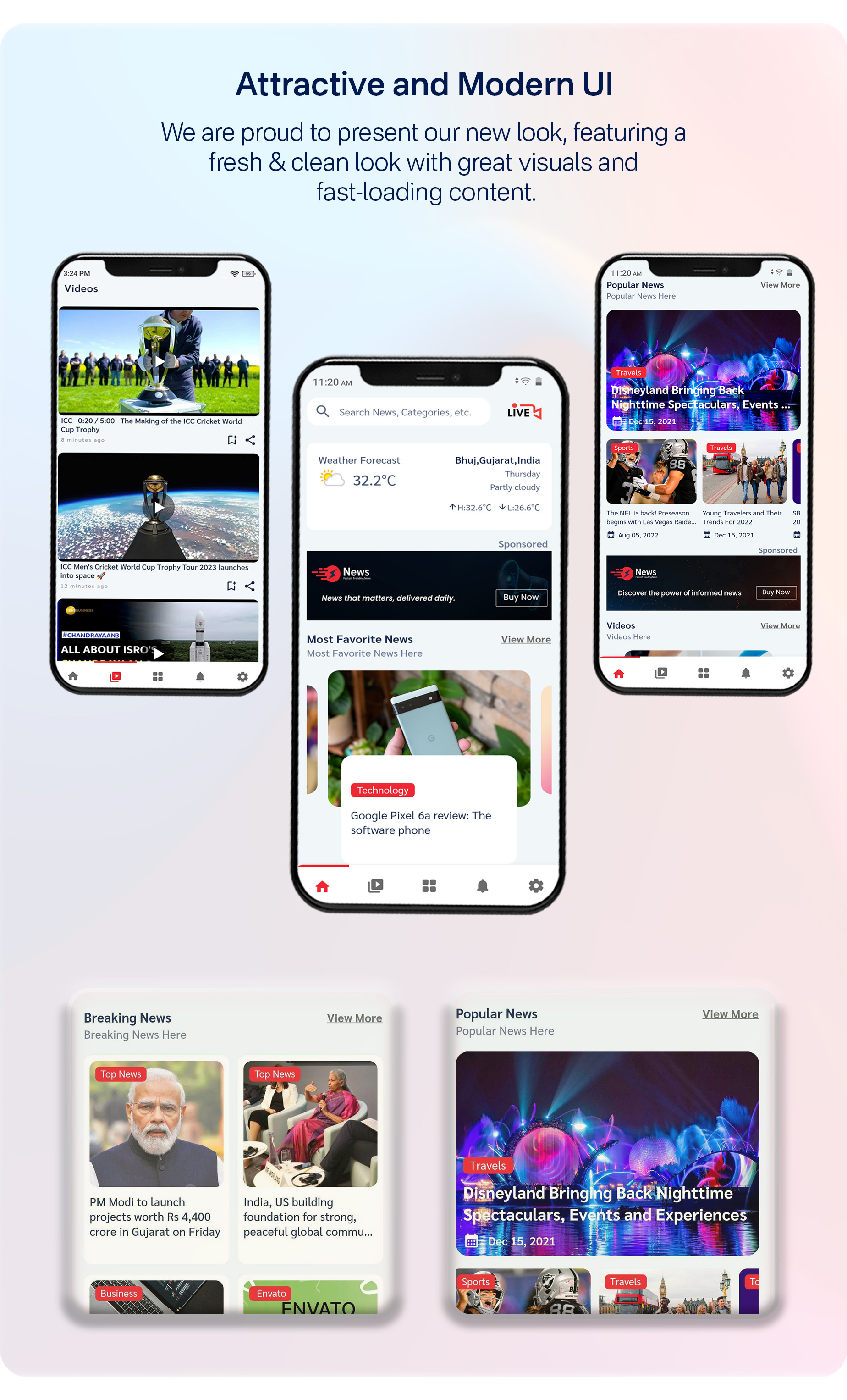 News App and Web -Flutter News App for Android and IOS App | News Website with Admin panel - 11
