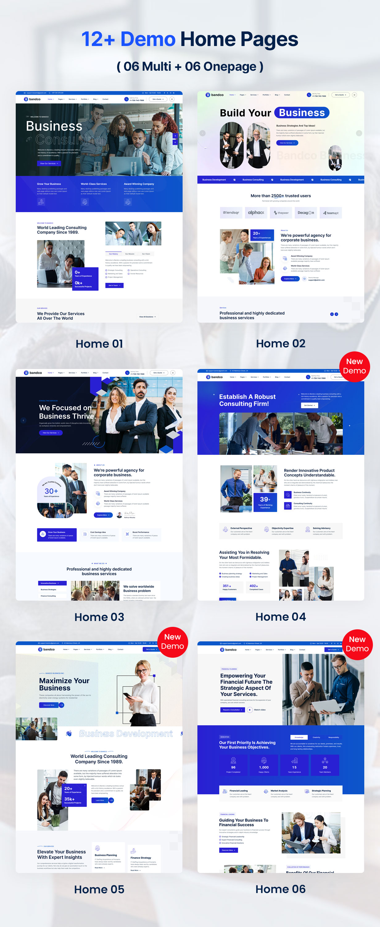Bandco - Consulting Business WordPress Theme