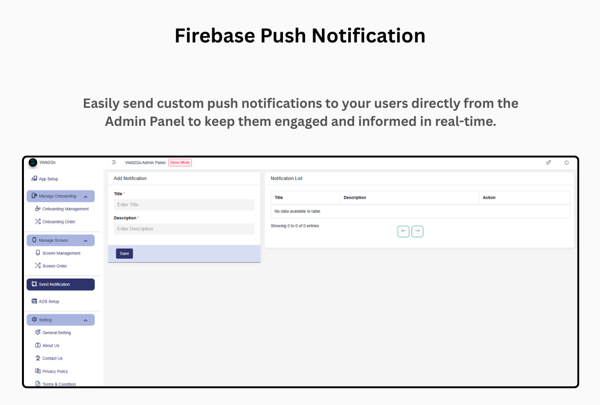 Web2Go - Website to React Native IOS Android App | Convert Website into App | Admin panel Available - 15