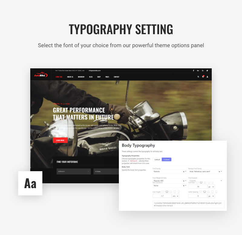 Autobike - Motorcycle Store & Bike Rental Services WordPress Theme - 9