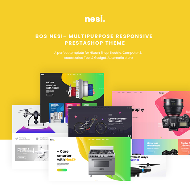 Bos Nesi - a premium multipurpose responsive Prestashop 1.7 theme