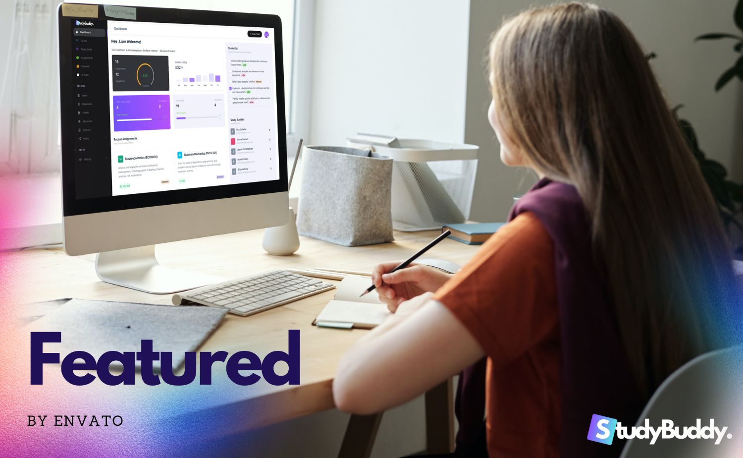 StudyBuddy SaaS - Collaborative Student Productivity Tool - 2