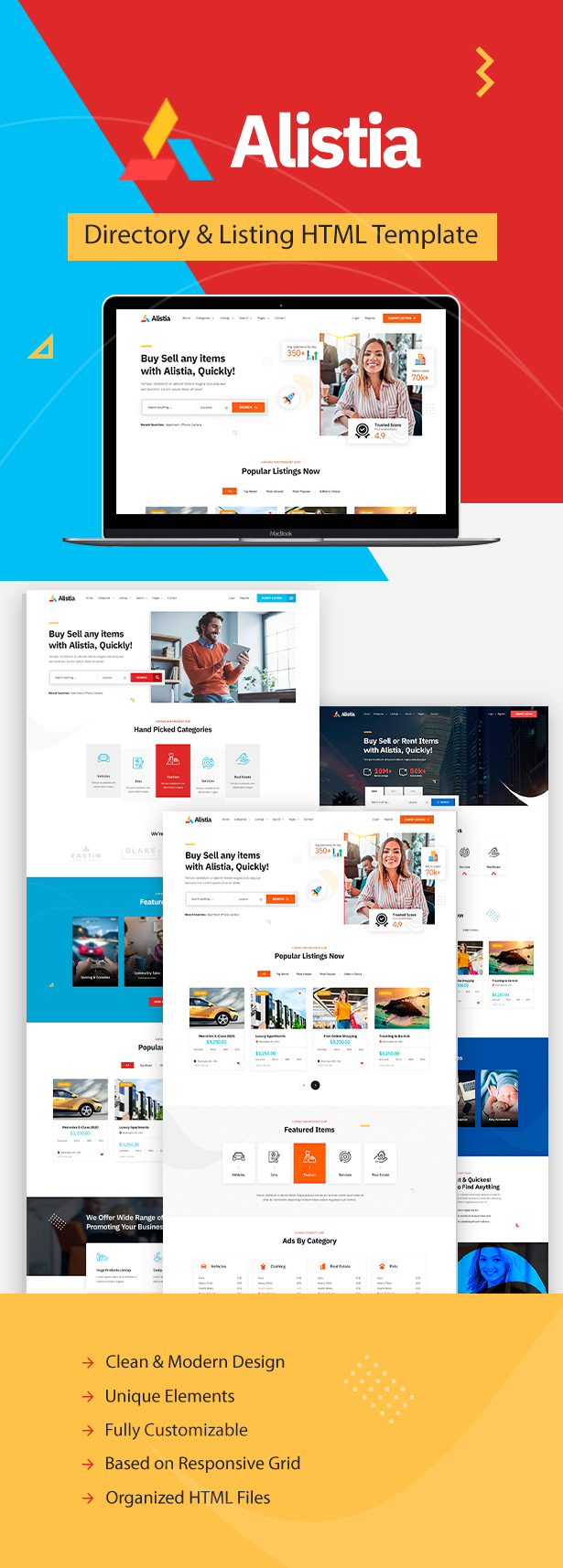 Alistia - Classified Ads & Directory Listing - 1