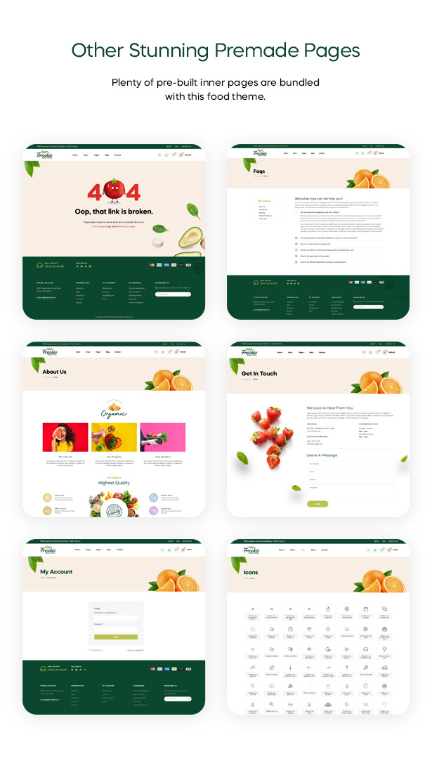 Freshio - Organic & Food Store WordPress Theme